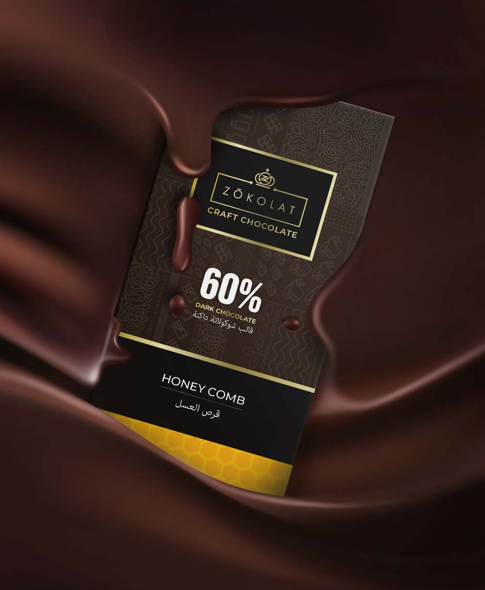 Dark Chocolate with Honey comb - Image 2