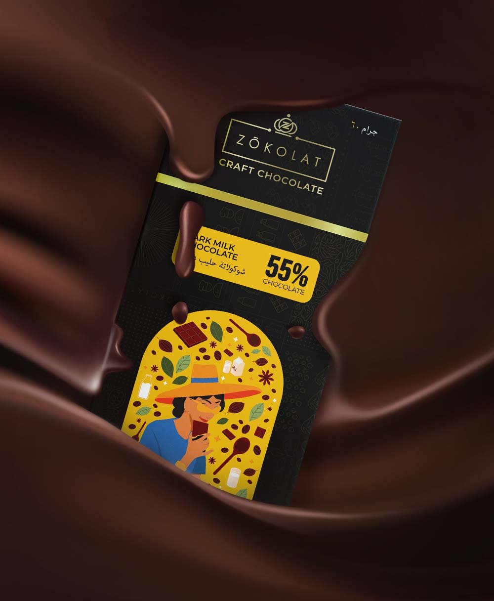 55% Classic Dark Milk Chocolate - Image 2