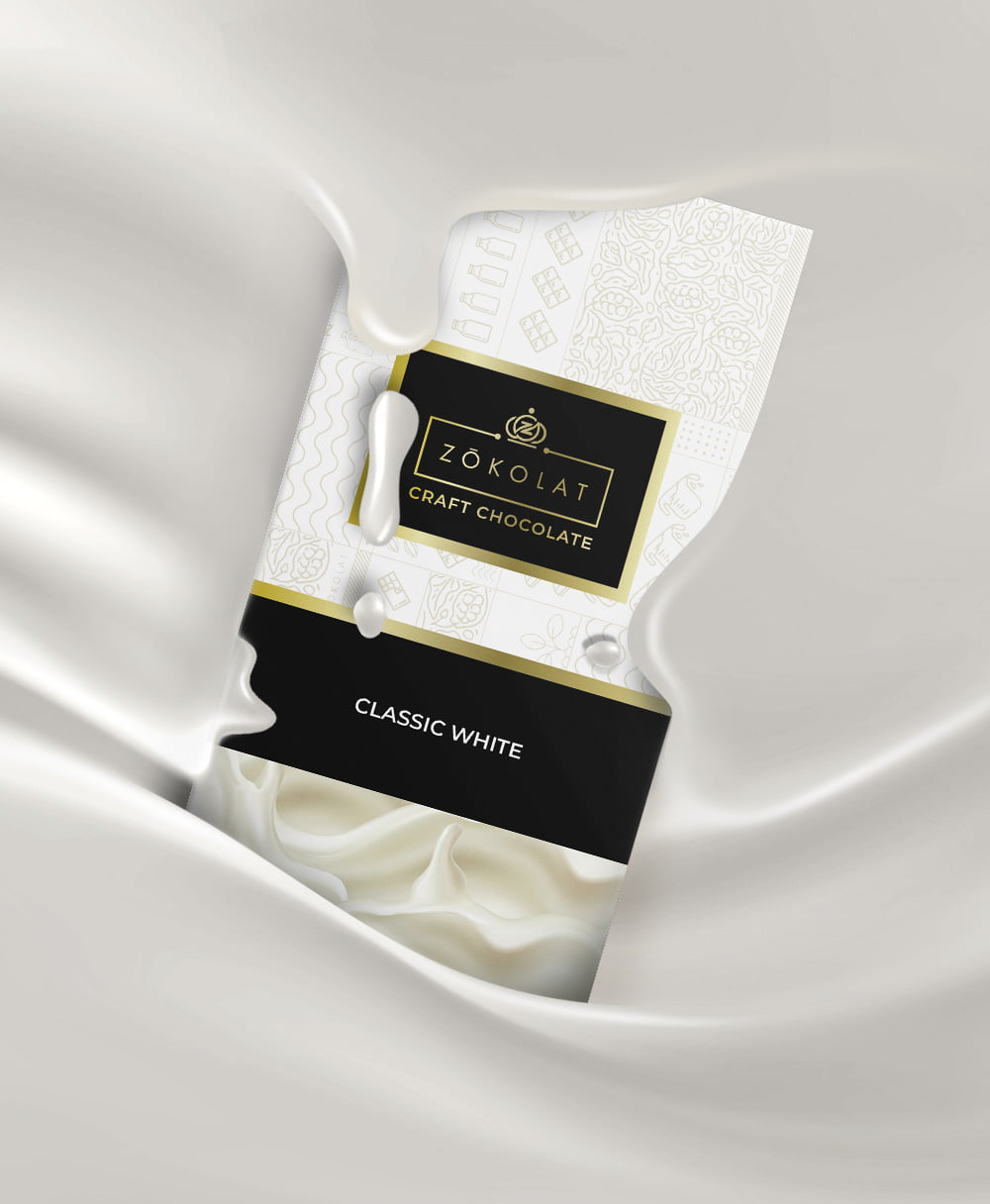 34% Classic White Chocolate Bar - Image 2