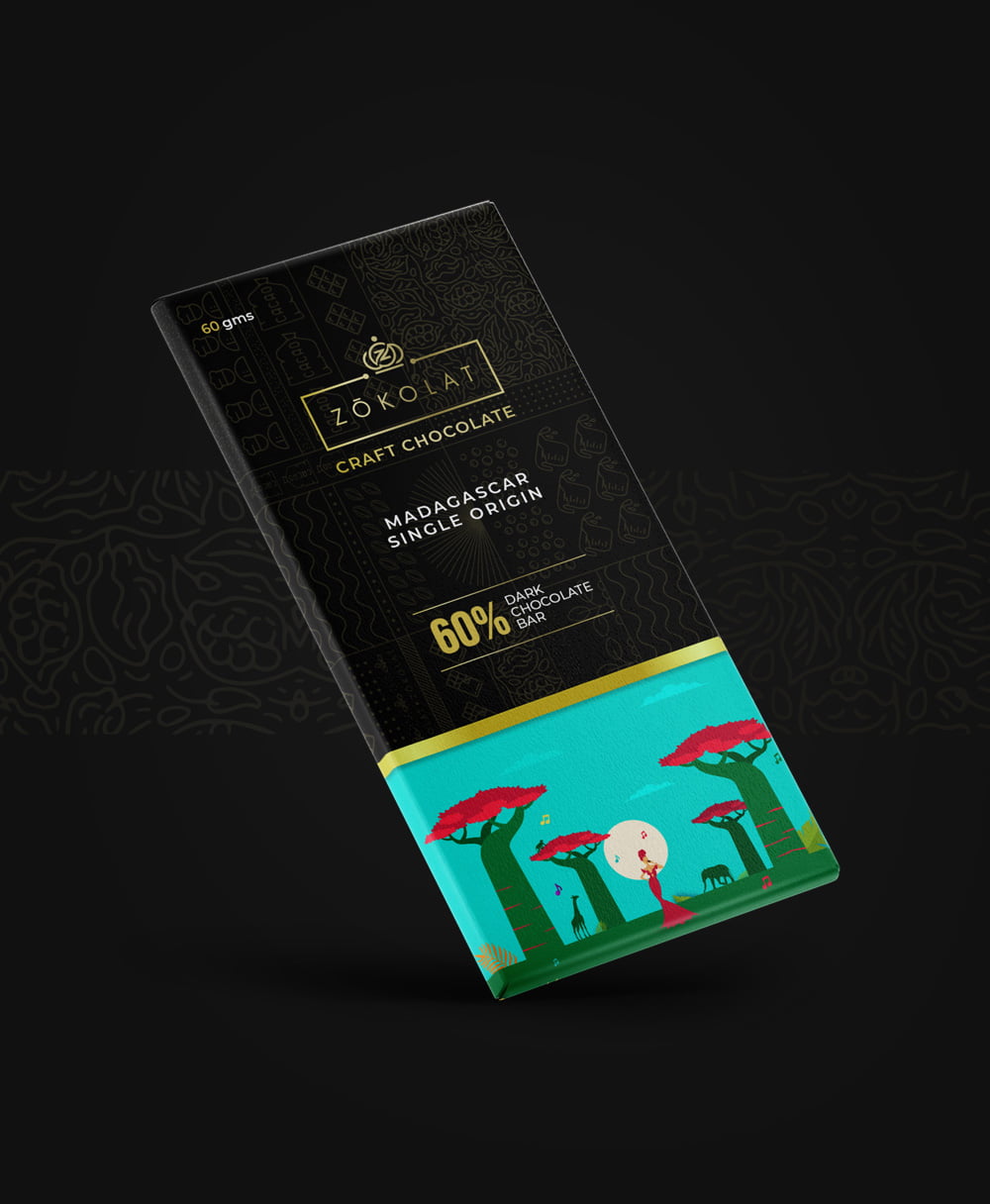 60% Madagascar Single Origin Dark Chocolate