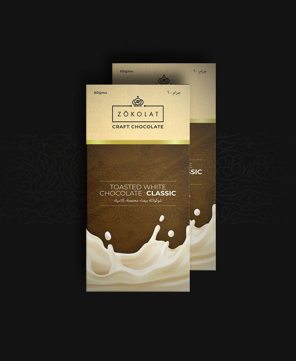 34% Classic Toasted White Chocolate Bar