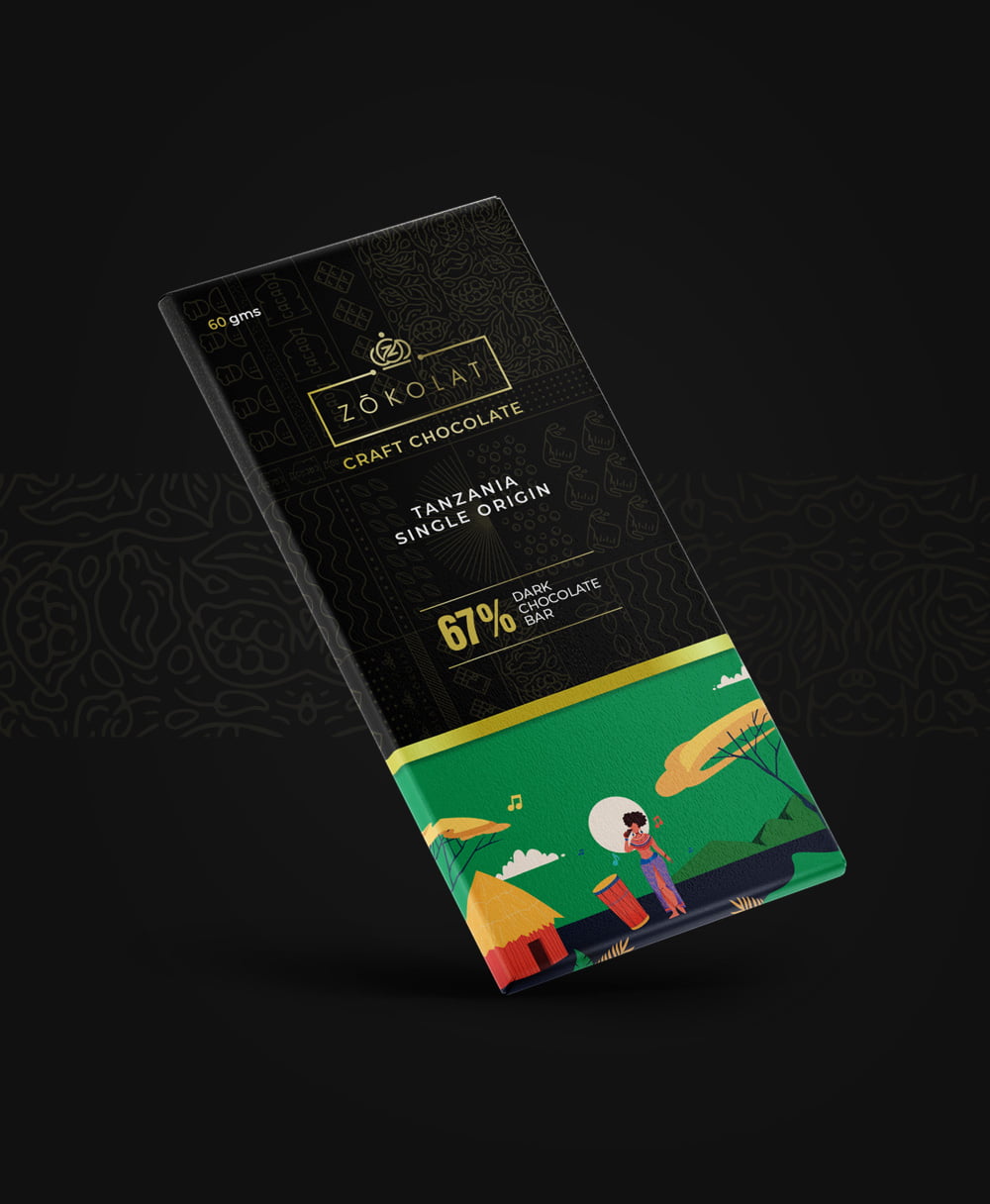 67% Tanzania Single Origin Dark Chocolate