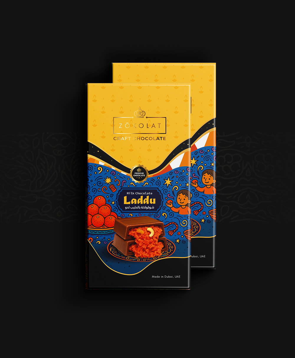 Laddu Dubai Chocolate Bar